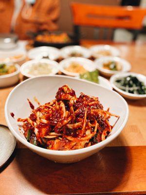 Spicy raw crab (Yangnyeom Gejang)