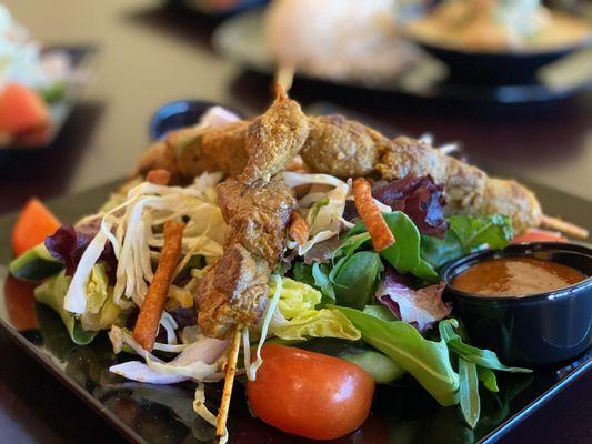 Lamb Kabob Salad