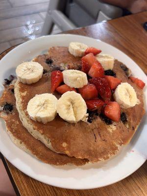 Double Berry Banana Pancake Slam-