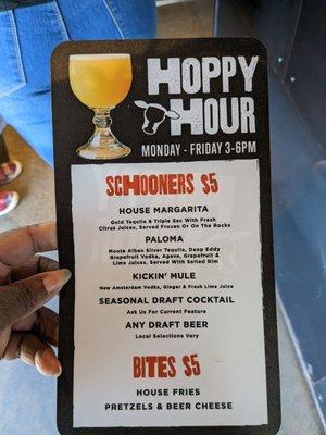 Happy Hour 3-6p