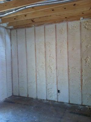 Spray Foam Insulation at New Home in Mercer, TN