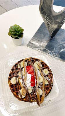 Protein Waffles: Choose your own toppings