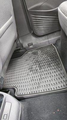 Wet floor mats