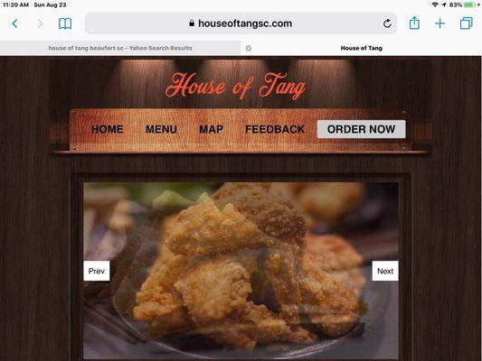 House of Tang website