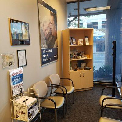 Information area and Waiting room