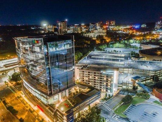 Overhead view of our Atlanta staffing agency's headquarters