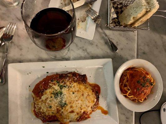 Chicken Parmigiana Dinner