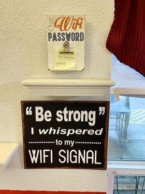 Wifi information