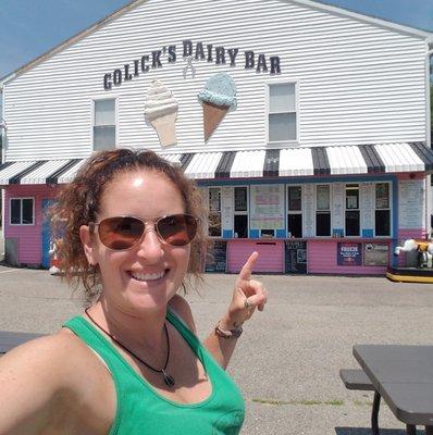 One of my favorite ice cream spots in New Hampshire