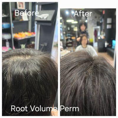 Women Hair Root Volume Perm by Uni