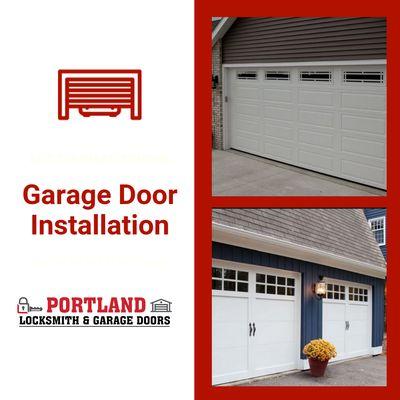 Window panels are an easy way to update your garage and home.