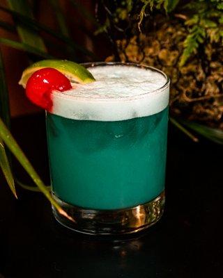 Blue Screw Cocktail