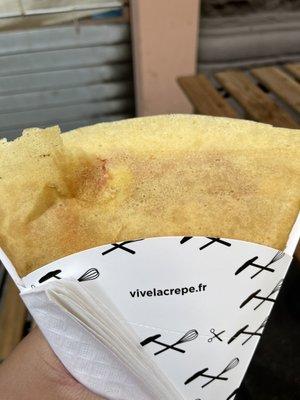 Pizza crepe