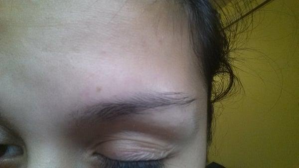 My eyebrows are destroyed :(