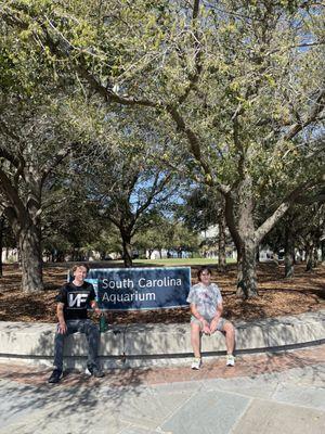 South Carolina Aquarium entrance