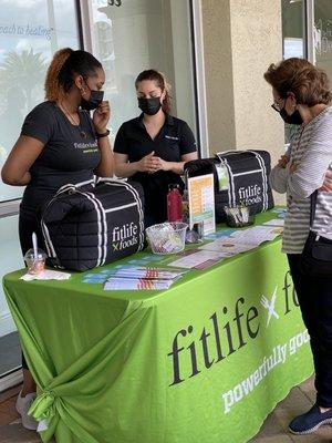 FitLife Display and Samples