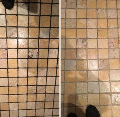 Restore your grouted floors.