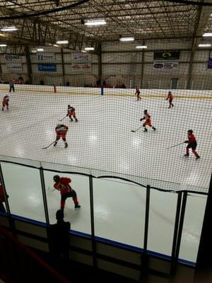 Ice Miners Bantam in action