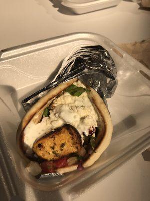 Chicken Kabob Sandwich