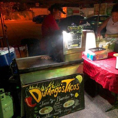 Menu - Tacos $3 / 2 for $5 / 2+Rice&Beans $7