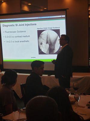 SI Joint Dysfunction seminar.