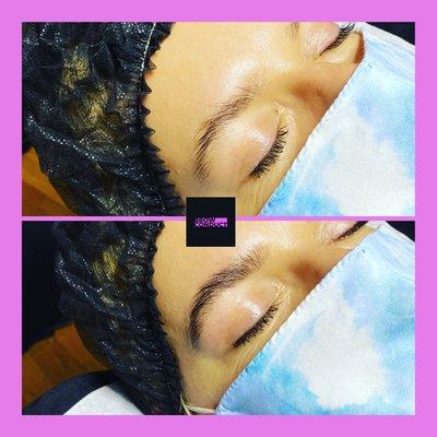 Brow Lamination and Tint!