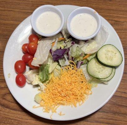 Garden Side Salad (Minus Croutons)