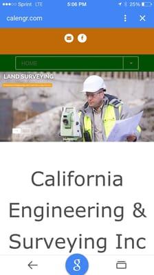 California Engineering & Surveying Inc