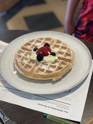 Kid's waffle