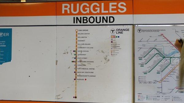 Ruggles Orange line station