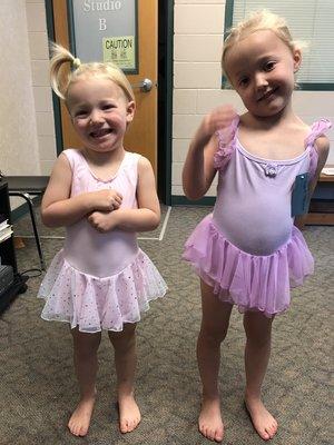 We sell lots of adorable leotards in our Dancewear Shoppe.