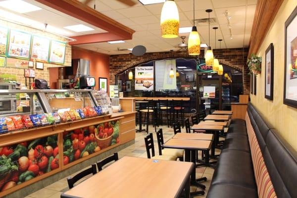 Interior of the Subway @ Bartlett Plaza.