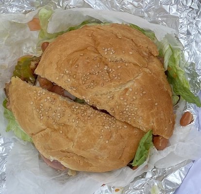 Torta cubana.