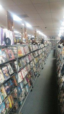 Rows and Rows of movies!