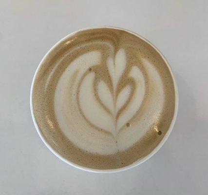 Vanilla oat milk latte!