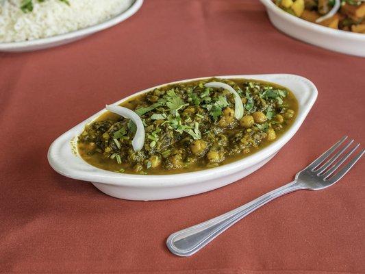 Silver Lake Vegan Indian - Spinach Channa