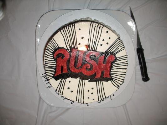 Yeah oh yeah!  Design from Rush's first album cover.