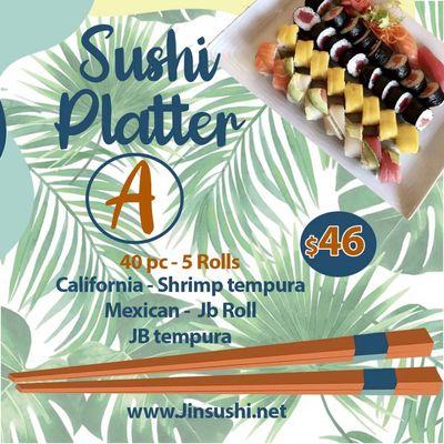 Sushi platter A