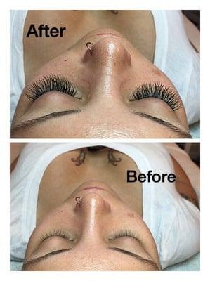 Eyelashes extension