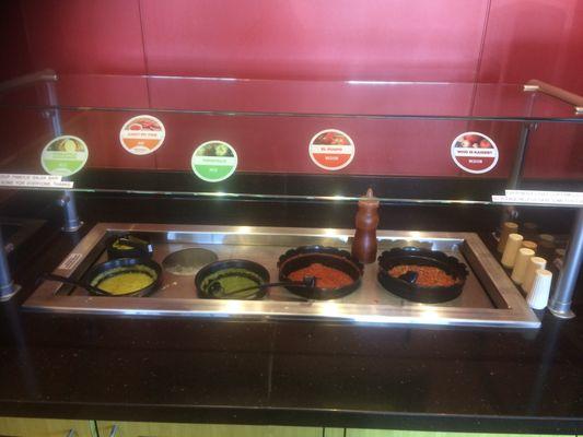 Salsa bar