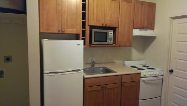 Kitchen and dining area.