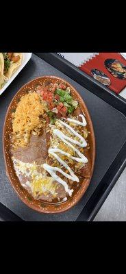 Enchiladas de mole