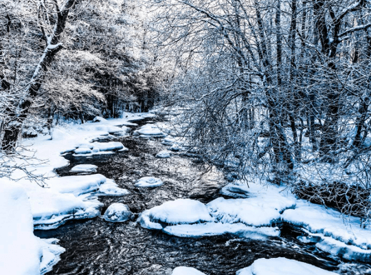 Winter in the beautiful Susquehanna River Valley