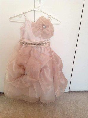 Custom flower girl dress