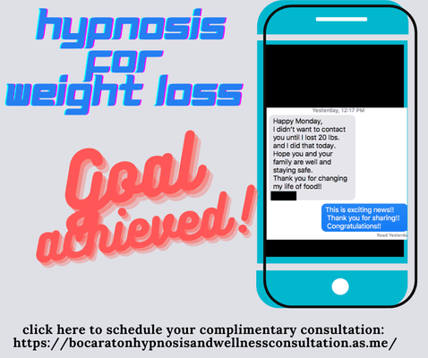 Lose weight with hypnosis without feeling deprived!