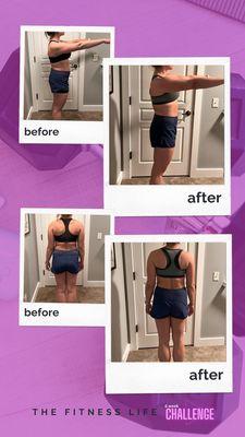 6 week challenge results