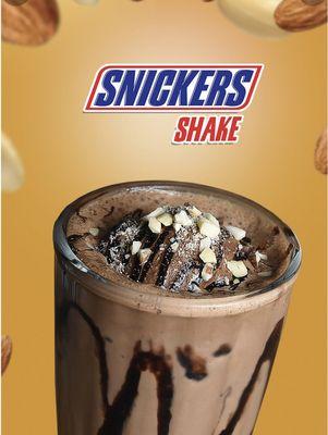 Snickers milkshake