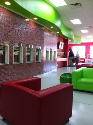 CherryBerry self-serve yogurt bar