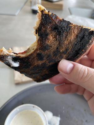 Burnt Pizza Crust