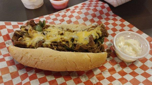 Philly cheesesteak